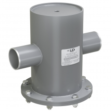 Грязевик абонентский вертикальный стальной под приварку Ду-40 Ру-16 LD