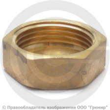 Заглушка латунная ВР (ВН) Ду-4 (1/8") STOUT