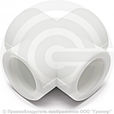 Крестовина PP-R белая Дн 20 Pro Aqua
