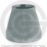 Переход 57х3-38х2 (Ду 50-32) оцинкованный концентрический ГОСТ 17378