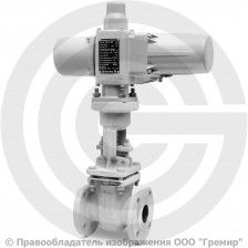 Задвижка стальная фланцевая Ду-50 Ру-16 (Т<425°С) 30с941нж МЗТА с электроприводом ГЗ-А.70/24 (380 В)
