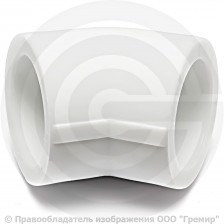 Угольник PP-R белый Дн 20 45гр Pro Aqua