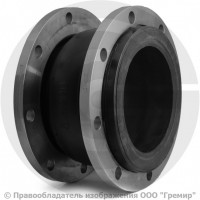 Компенсатор резиновый фланцевый (гибкая вставка) Ду-600 Ру-10 EPDM ABRA EJF