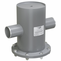 Грязевик абонентский вертикальный стальной под приварку Ду-150 Ру-16 LD