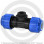 Тройник ПЭ компрессионный Дн 20-1/2"-20 Ру-16 ВР (ВН) RTP (РосТурПласт)