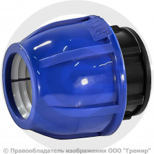 Заглушка ПЭ компрессионная Дн 20 Ру-16 RTP (РосТурПласт)