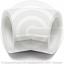 Угольник PP-R белый Дн 32 45гр Pro Aqua