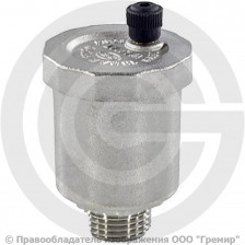 Воздухоотводчик автоматический латунный Ду-20 (3/4") Ру-10 НР (НАР) прямой OR 502.020